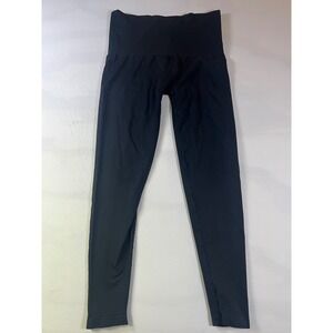 SPANX Assets Slimming Black High Waist Leggings Womens XL